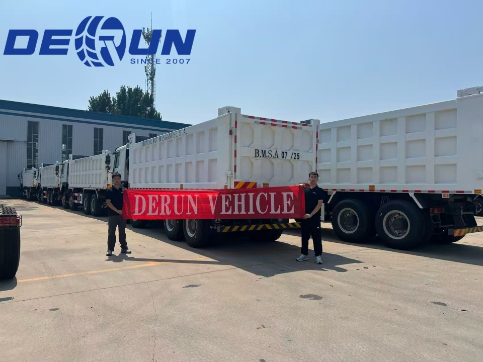 10 Університетів Howo 8x4 Tipper Truck