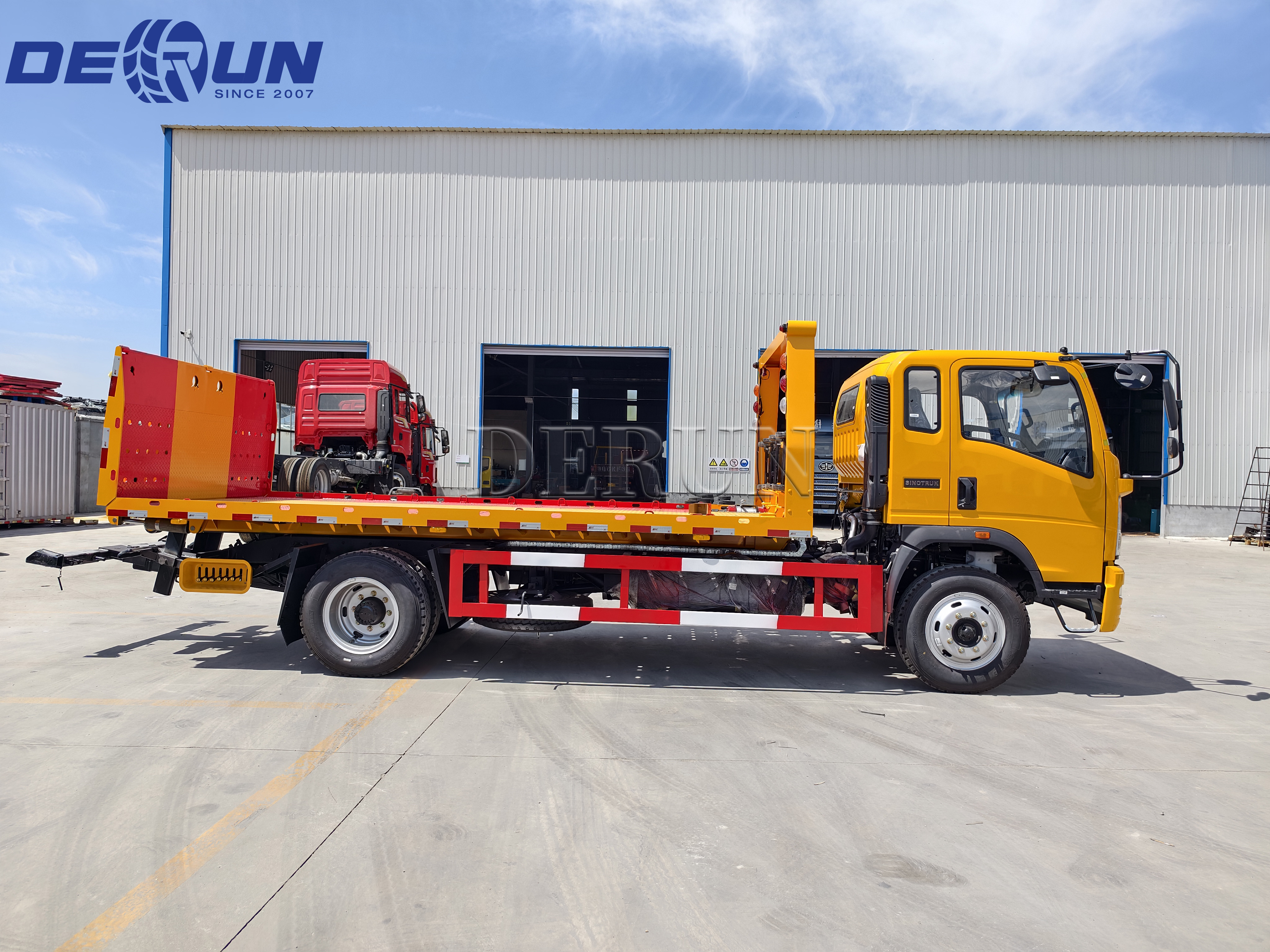 Sinotruk HOWO 4x2 Wrecker Truck буде відправлено до Нікарагуа