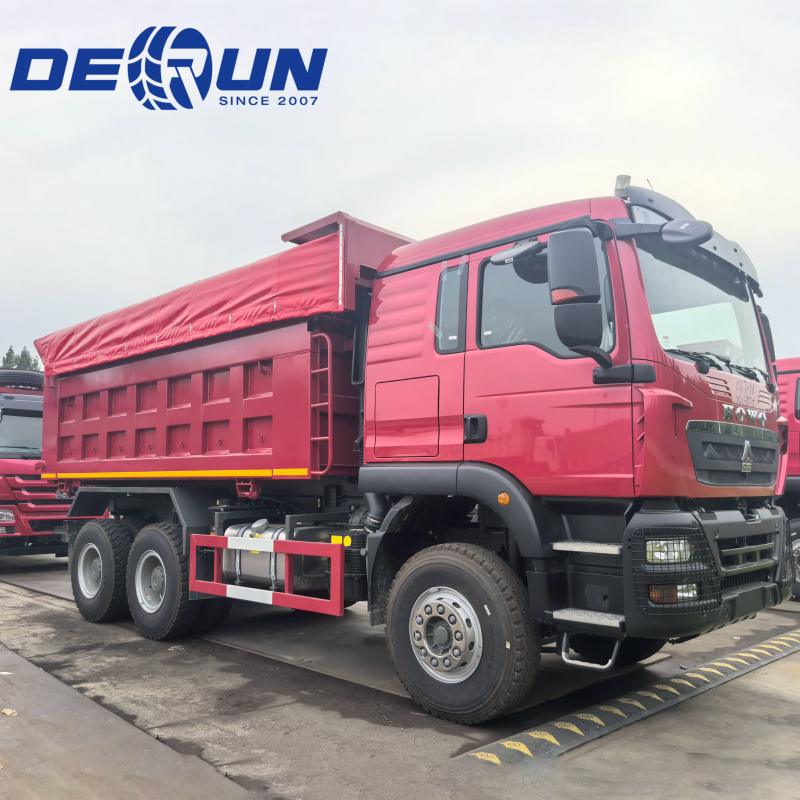 Самоскид Sinotruk Howo TX 6x4 336HP для Ефіопії та Джібуті
